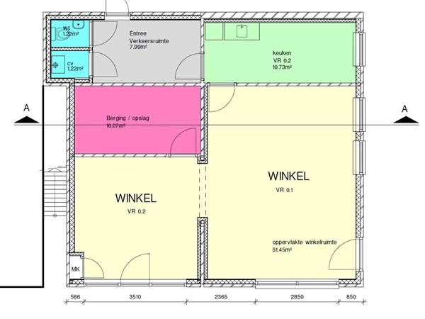 De Ruyterstraat 8, 8881 AM West-Terschelling - plattegrond BG.jpg