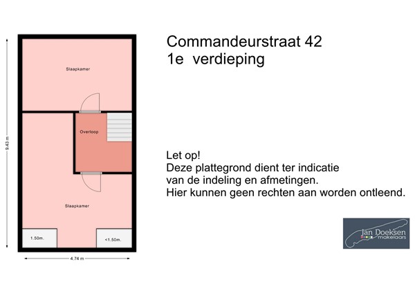 Commandeurstraat 42, 8881 BB West-Terschelling - plattegrond 1e.jpg