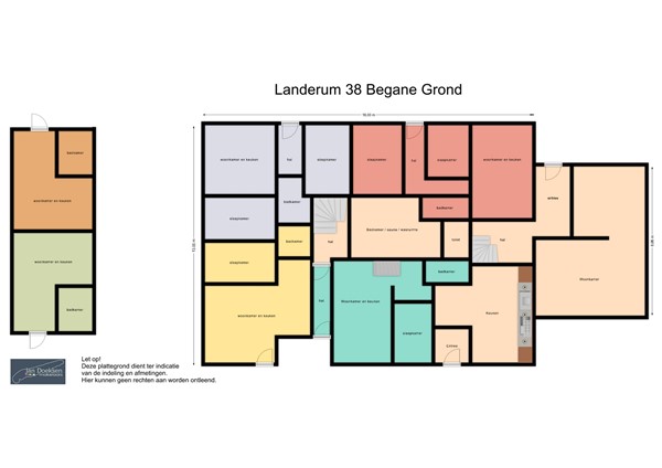 Landerum 38, 8893 GZ Landerum - plattegrond begane grond landerum 38.jpg