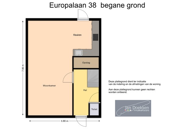 Europalaan 38, 8881 EK West-Terschelling - plattegrond BG.jpg