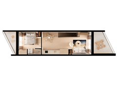 4 persoons penthouse