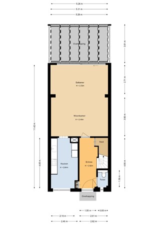 Vrijheerenberg 7, 6414 EC Heerlen - Begane grond - 2D.jpg