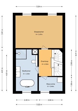 Vrijheerenberg 7, 6414 EC Heerlen - Eerste verdieping - 2D.jpg