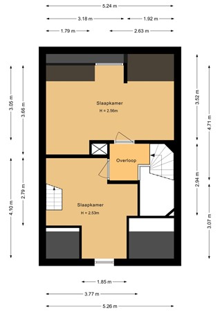 Vrijheerenberg 7, 6414 EC Heerlen - Tweede verdieping - 2D.jpg