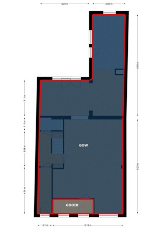 Bleijerheiderstraat 111, 6462 AG Kerkrade - Begane grond - markings.jpg