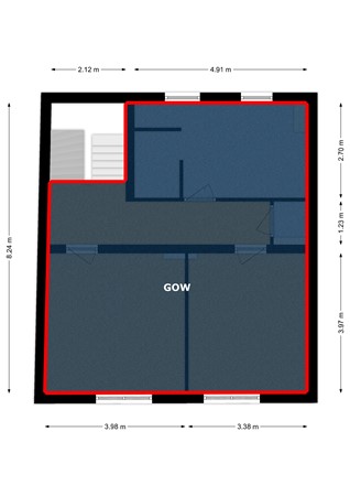 Bleijerheiderstraat 111, 6462 AG Kerkrade - Eerste verdieping - markings.jpg