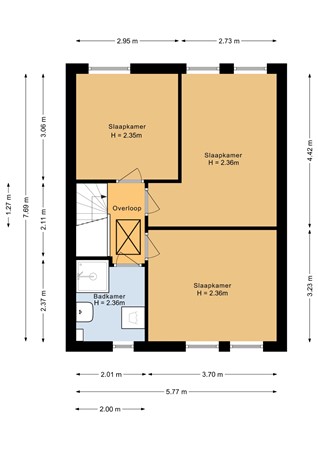 Schubboomerf 2, 6413 LH Heerlen - Eerste verdieping - 2D.jpg