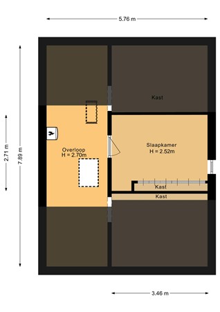 Schubboomerf 2, 6413 LH Heerlen - Tweede verdieping - 2D.jpg