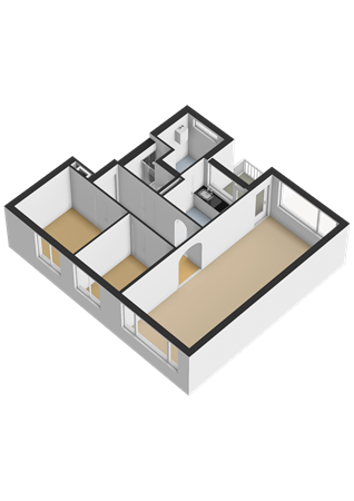 Pasweg 16D, 6371 BM Landgraaf - Appartement - 3D.png