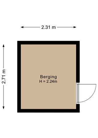 Gebrs. Hennenstraat 7, 6411 TL Heerlen - Berging - 2D.jpg