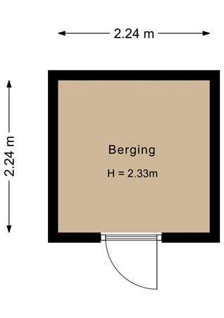 Bloemwilg 2, 6444 DW Brunssum - Berging - 2D.jpg