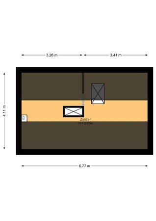 Mirbachstraat 23, 6471 CW Eygelshoven - Zolder - 2D.jpg