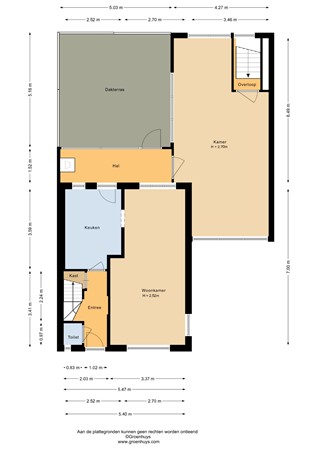 van Ruysdaelstraat 23, 6445 XK Brunssum - Begane grond - 2D.jpg