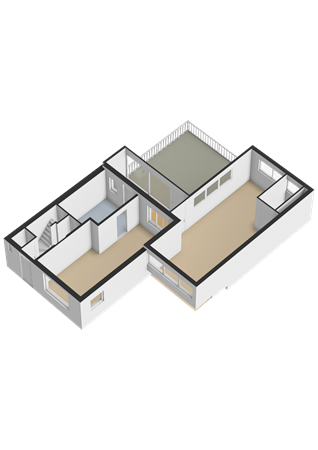 van Ruysdaelstraat 23, 6445 XK Brunssum - Begane grond - 3D.png