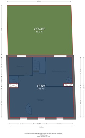 Kokelestraat 44, 6462 ES Kerkrade - Eerste verdieping - markings.jpg