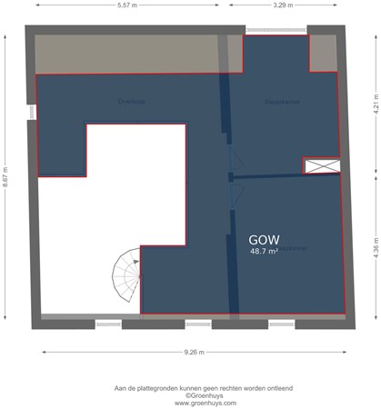 Kokelestraat 44, 6462 ES Kerkrade - Tweede verdieping - markings.jpg