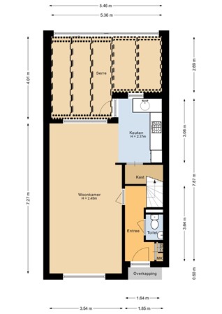 St.Quirinusstraat 80, 6464 AG Kerkrade - Begane grond - 2D.jpg