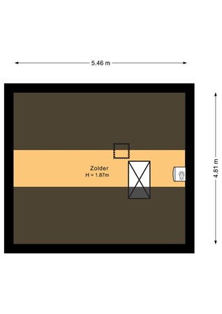 St.Quirinusstraat 80, 6464 AG Kerkrade - Vliering - 2D.jpg