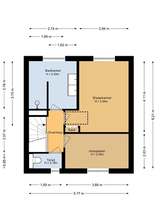 Pelgrimsweg 41, 6445 XN Brunssum - Eerste verdieping - 2D.jpg