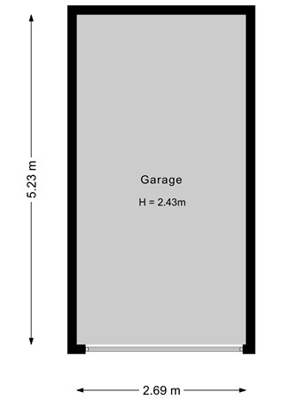 Caesarhof 24B, 6215 EN Maastricht - Garage - 2D.jpg