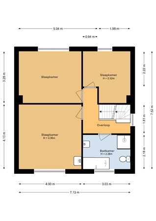 Haanraderstraat 16, 6464 ET Kerkrade - Eerste verdieping - 2D.jpg