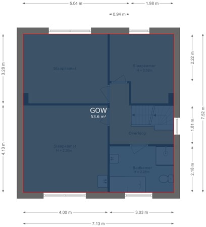 Haanraderstraat 16, 6464 ET Kerkrade - Eerste verdieping - markings.jpg