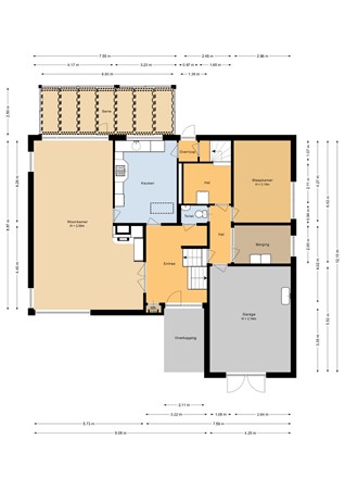 Maastrichterweg 1, 6456 AH Bingelrade - Begane grond - 2D.jpg