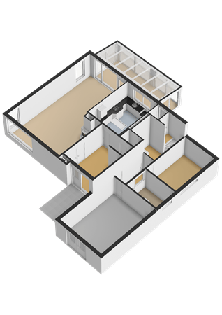 Maastrichterweg 1, 6456 AH Bingelrade - Begane grond - 3D.png
