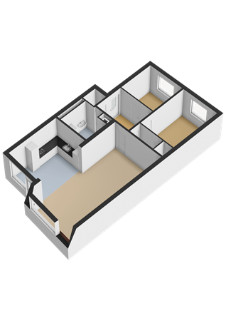 Prins Hendriklaan 144, 6441 AC Brunssum - Tweede verdieping - 3D.png