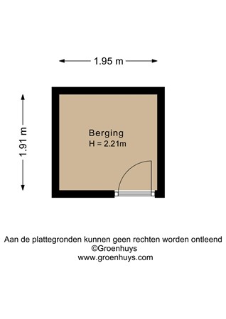 Prins Hendriklaan 144, 6441 AC Brunssum - Berging - 2D.jpg