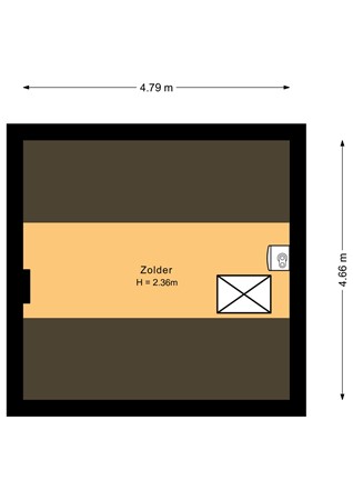 Slotstraat 4, 6432 HA Hoensbroek - Zolder - 2D.jpg