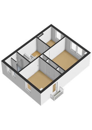 Op de Acker 15, 6431 GJ Hoensbroek - Eerste verdieping - 3D.png