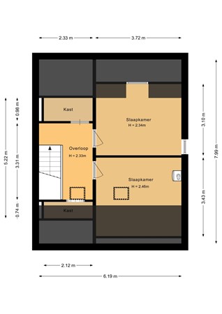 Op de Acker 15, 6431 GJ Hoensbroek - Tweede verdieping - 2D.jpg