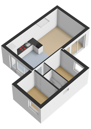 Kruinweg 1B024, 6369 TZ Simpelveld - Begane grond - 3D.png