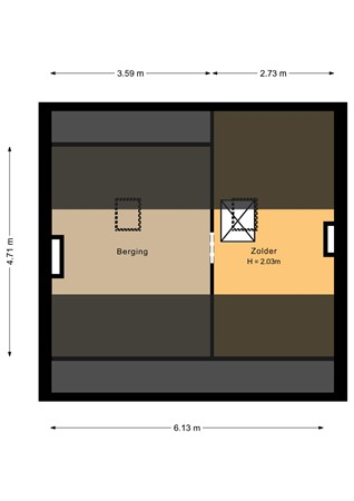 Jacob Catsstraat 2, 6445 BH Brunssum - Zolder - 2D.jpg