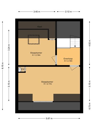Emmastraat 120, 6431 CZ Hoensbroek - Tweede verdieping - 2D.jpg