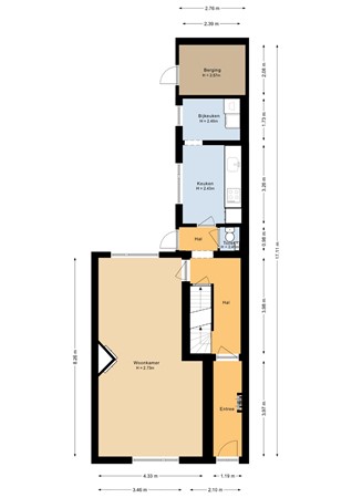 Emmastraat 120, 6431 CZ Hoensbroek - Begane grond - 2D.jpg