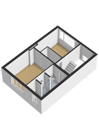 Emmastraat 120, 6431 CZ Hoensbroek - Eerste verdieping - 3D.png