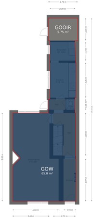 Emmastraat 120, 6431 CZ Hoensbroek - Begane grond - markings.jpg