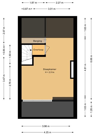 Gulicksestraat 44, 6133 VZ Sittard - Tweede verdieping - 2D.jpg