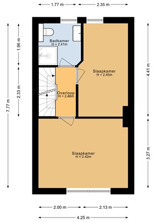 Gulicksestraat 44, 6133 VZ Sittard - Eerste verdieping - 2D.jpg