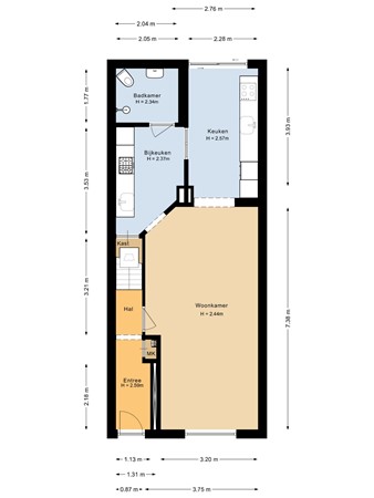 Jonkerstraat 29, 6411 VP Heerlen - Begane grond - 2D.jpg