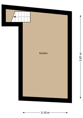 Blauwehandstraat 23, 4611 RK Bergen op Zoom - Kelder - 2D.jpg