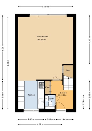 Stelleweg 56, 4617 LD Bergen op Zoom - Begane grond - 2D.jpg
