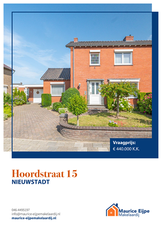 Brochure preview - Hoordstraat 15, 6118 CH NIEUWSTADT (1)