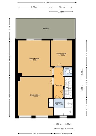 Oranjestraat 5, 5913 SX Venlo - Eerste verdieping - 2D.jpg