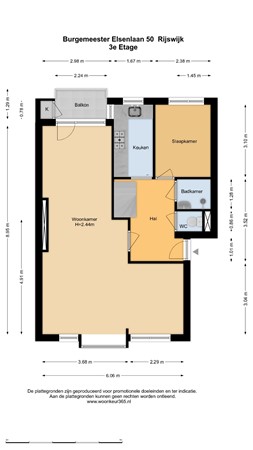 Burgemeester Elsenlaan 50, 2283 AB Rijswijk - 181253308_burgemeester_el_3e_etage_first_design_20260119_904927.jpg