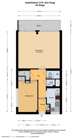 Isabellaland 1170, 2591 SZ Den Haag - 188819497_isabellaland_11_4e_etage_first_design_20260824_bb9f04.jpg