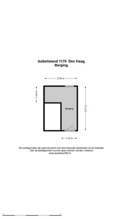 Isabellaland 1170, 2591 SZ Den Haag - 188819497_isabellaland_11_berging_first_design_20260824_88b441.jpg