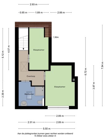 Floorplan - Rijksstraatweg 62, 1964 LK Heemskerk